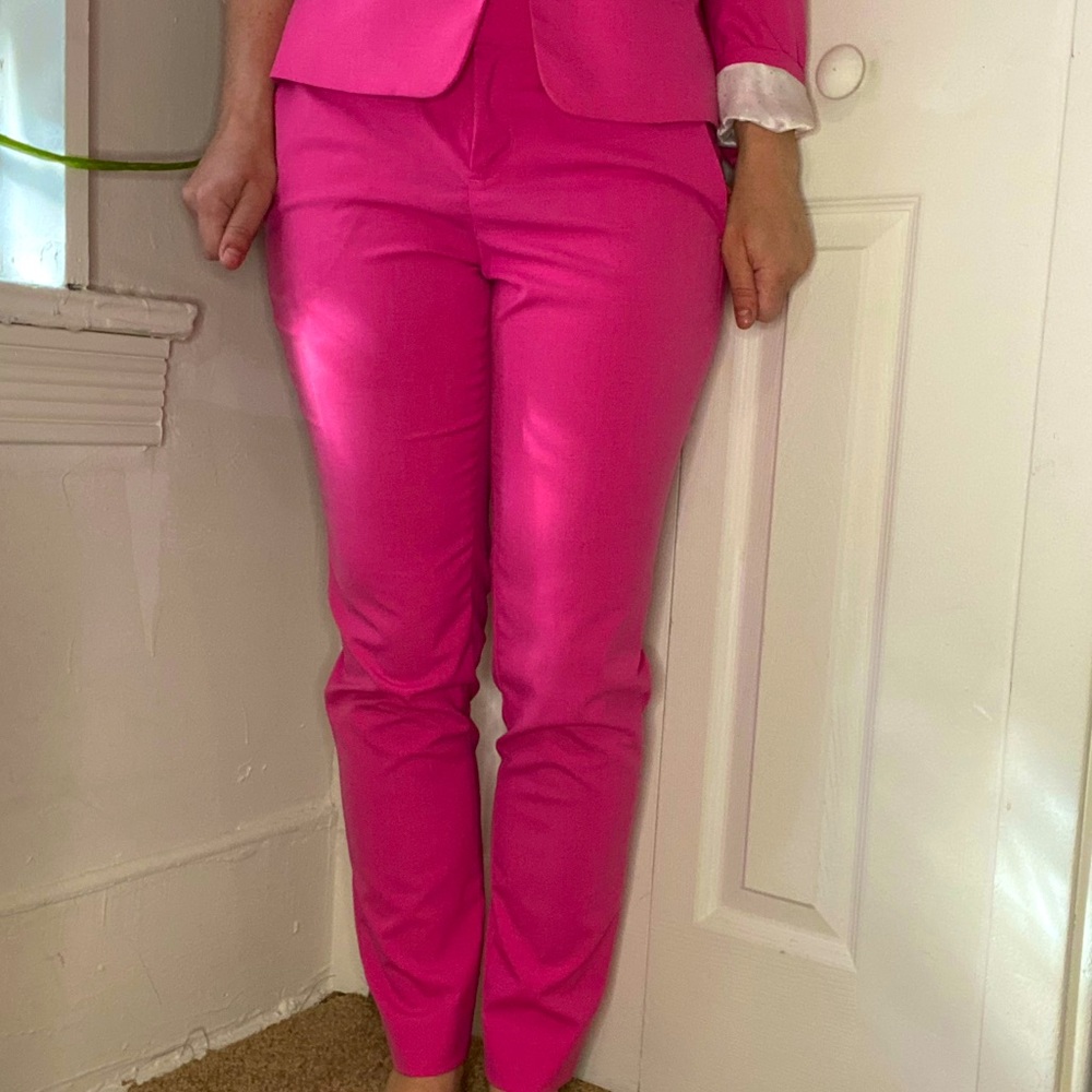 Banana Republic Hot Pink Suit Set-pants